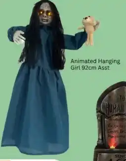 Choice The Discount Store Animated Hanging Girl 92cm offer