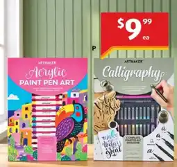 ALDI Artmaker Acrylic Paint Pen Art offer