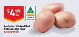 ALDI Australian Washed Red Potatoes offer