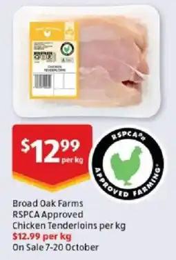 ALDI Broad Oak Farms Chicken Tenderloins offer