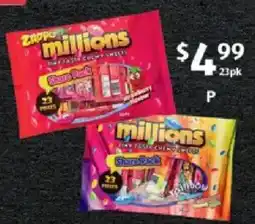 ALDI Zappo millions offer
