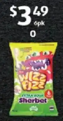ALDI Wizz Fizz Sherbet offer