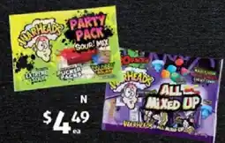 ALDI Warheads Party Pack Sour! Mix offer