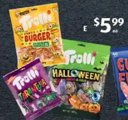 ALDI Trolli Party Burger Minis offer