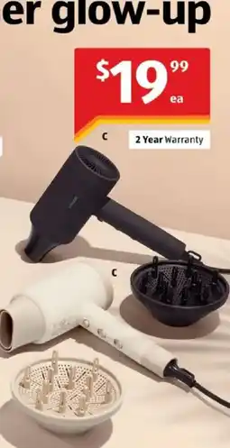 ALDI Vogue hair dryer offer