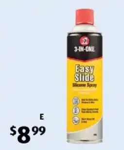 ALDI 3-in-one Easy Slide Silicone Spray offer