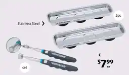 ALDI Workzone stainless steel tool set offer