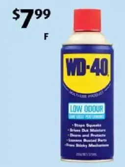 ALDI WD-40 Low Odour Spray offer