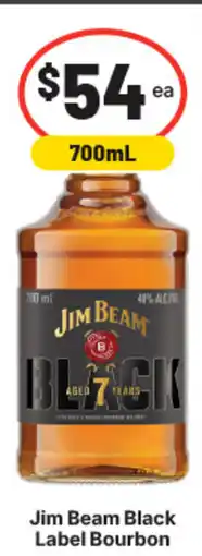 IGA Liquor Jim Beam Black Label Bourbon offer