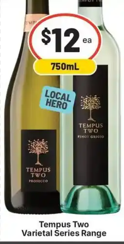 IGA Liquor Tempus Two Varietal Series Range offer