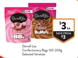 Foodworks Darrell Lea Confectionery Bags Selected Varieties offer