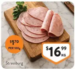 Foodworks Strassburg offer