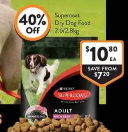 Foodworks Supercoat Dry Dog Food offer