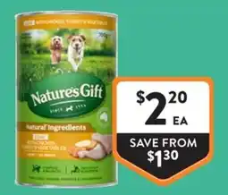 Foodworks Nature's Gift Natural Ingredients Loaf offer