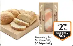 Foodworks Community Co Mini Pane offer