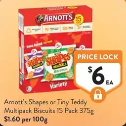 Foodworks Arnott's Shapes Variety offer