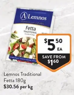 Foodworks Lemnos Traditional Fetta offer