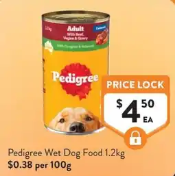 Foodworks Pedigree Wet Dog Food offer