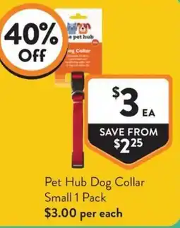 Foodworks Pet Hub Dog Collar offer