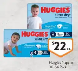 Foodworks Huggies Nappies offer