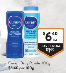 Foodworks Curash Baby Powder offer