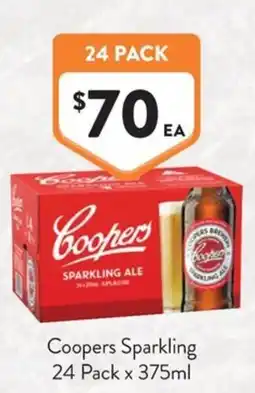 Foodworks Coopers Sparkling Ale offer