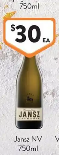 Foodworks Jansz NV offer