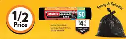 Foodworks Multix Extra Wide Garbage Bags offer