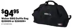 Mitre 10 Weber BBQ Duffle Bag offer