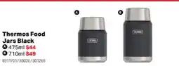 Mitre 10 Thermos Food Jars Black offer