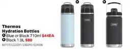 Mitre 10 Thermos Hydration Bottles offer