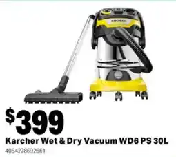 Mitre 10 Karcher Wet & Dry Vacuum WD6 PS 30L offer