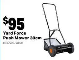 Mitre 10 Yard Force Push Mower 30cm offer