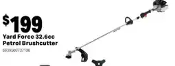 Mitre 10 Yard Force 32.6cc Petrol Brushcutter offer