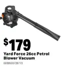 Mitre 10 Yard Force 26cc Petrol Blower Vacuum offer