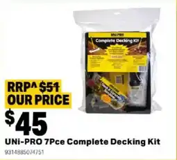 Mitre 10 UNi-PRO 7Pce Complete Decking Kit offer
