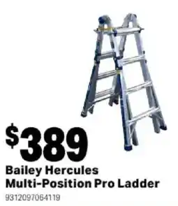 Mitre 10 Bailey Hercules Multi-Position Pro Ladder offer