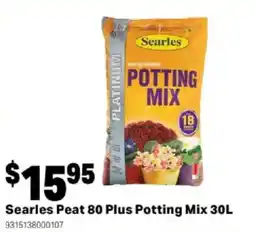 Mitre 10 Searles Peat 80 Plus Potting Mix offer