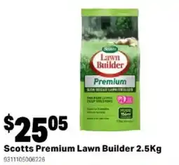 Mitre 10 Scotts Premium Lawn Builder offer