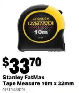 Mitre 10 Stanley FatMax Tape Measure offer