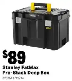 Mitre 10 Stanley FatMax Pro-Stack Deep Box offer