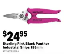 Mitre 10 Sterling Pink Black Panther Industrial Snips offer