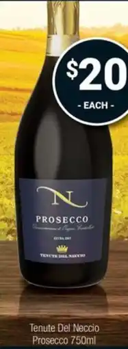 Super Cellars Tenute Del Neccio Prosecco offer