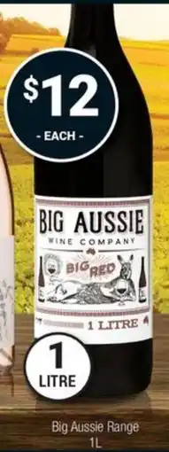 Super Cellars Big Aussie Big Red offer