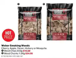 Mitre 10 Weber Smoking Woods offer