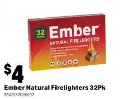 Mitre 10 Ember Natural Firelighters offer