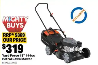 Yard Force 18" 144cc Petrol Lawn Mower