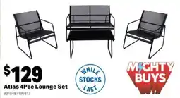 Mitre 10 Atlas 4Pce Lounge Set offer
