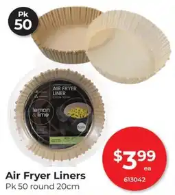 Red Dot Air Fryer Liners lemon & lime offer