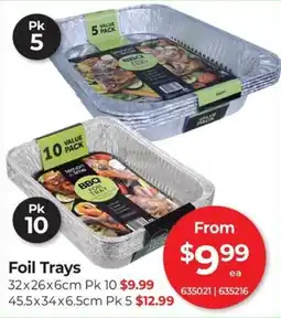 Red Dot Foil Trays offer